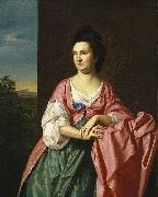 John Singleton Copley Mrs. Sylvester Gardiner, nee Abigail Pickman, formerly Mrs. William Eppes oil